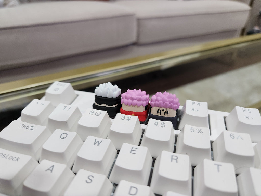 Anime Keycap - Hand Painted, Cute Keycap Designs, Cherry MX, Hiko3D