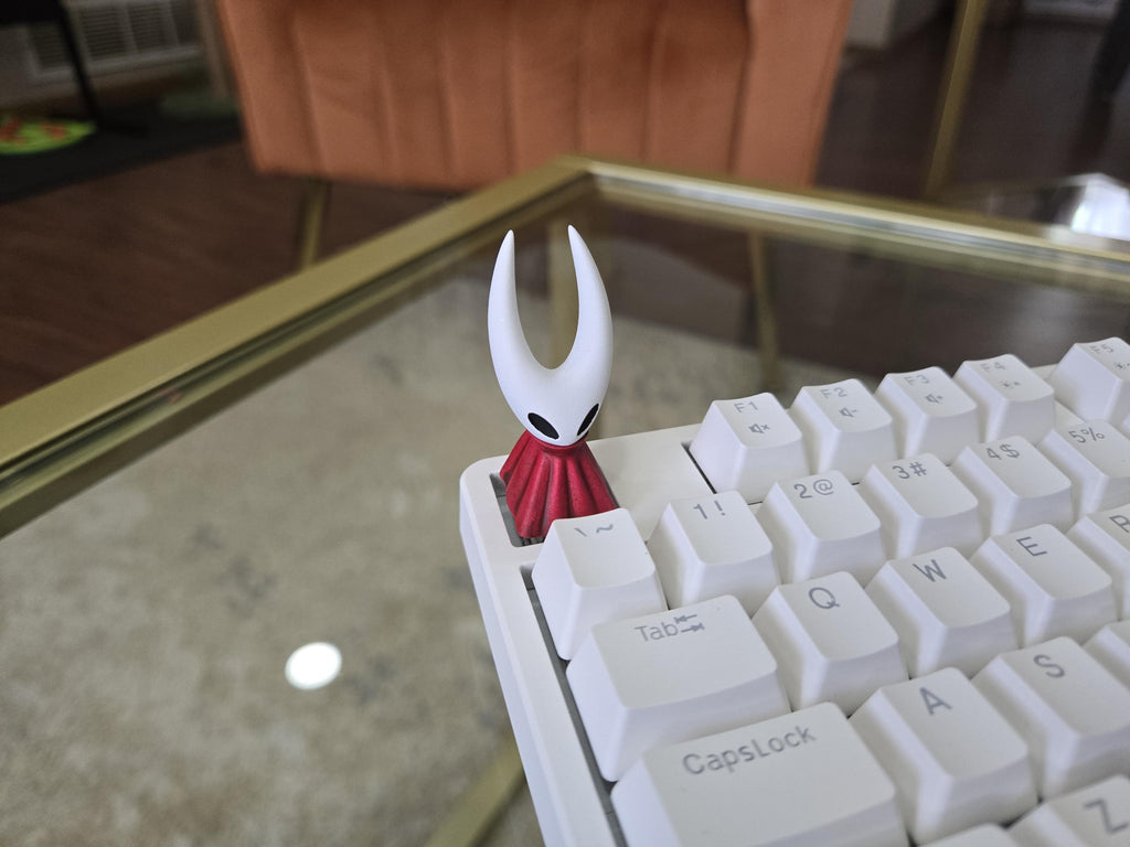 Hollow Knight Hornet Keycap - Hand Painted, Cute Keycap Designs, Cherry MX