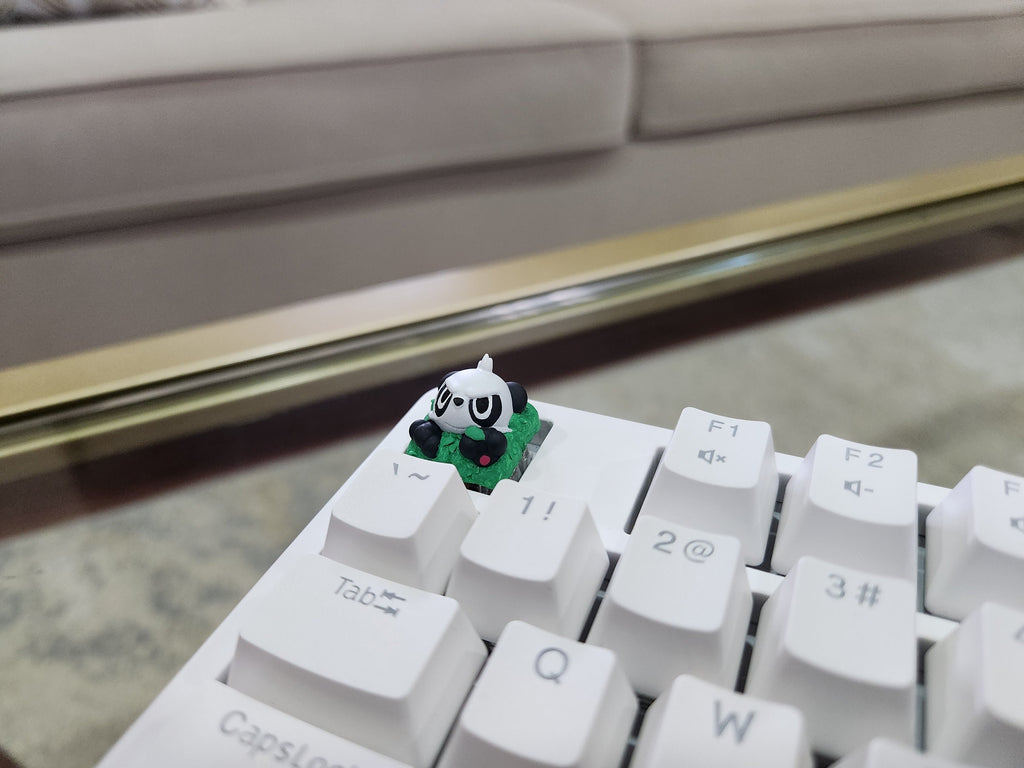 Anime Pancham Keycap - Hand Painted Cute Keycap Designs, Cherry MX