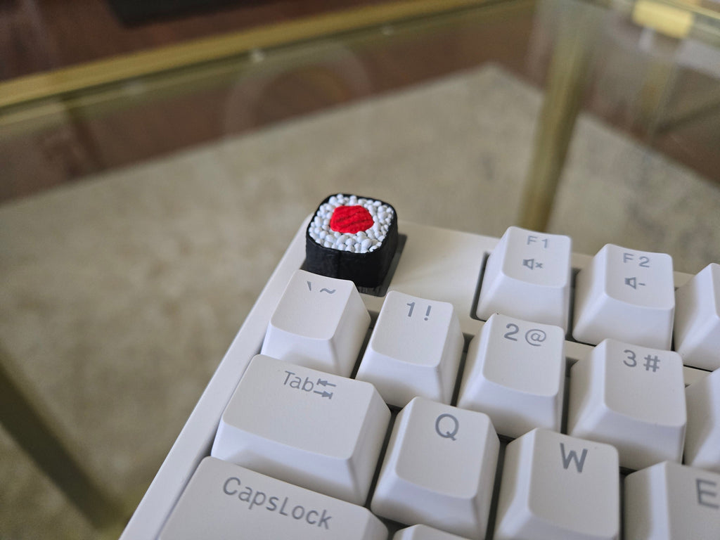 Sushi Keycap - Hand Painted Cute Keycap Designs, Cherry MX