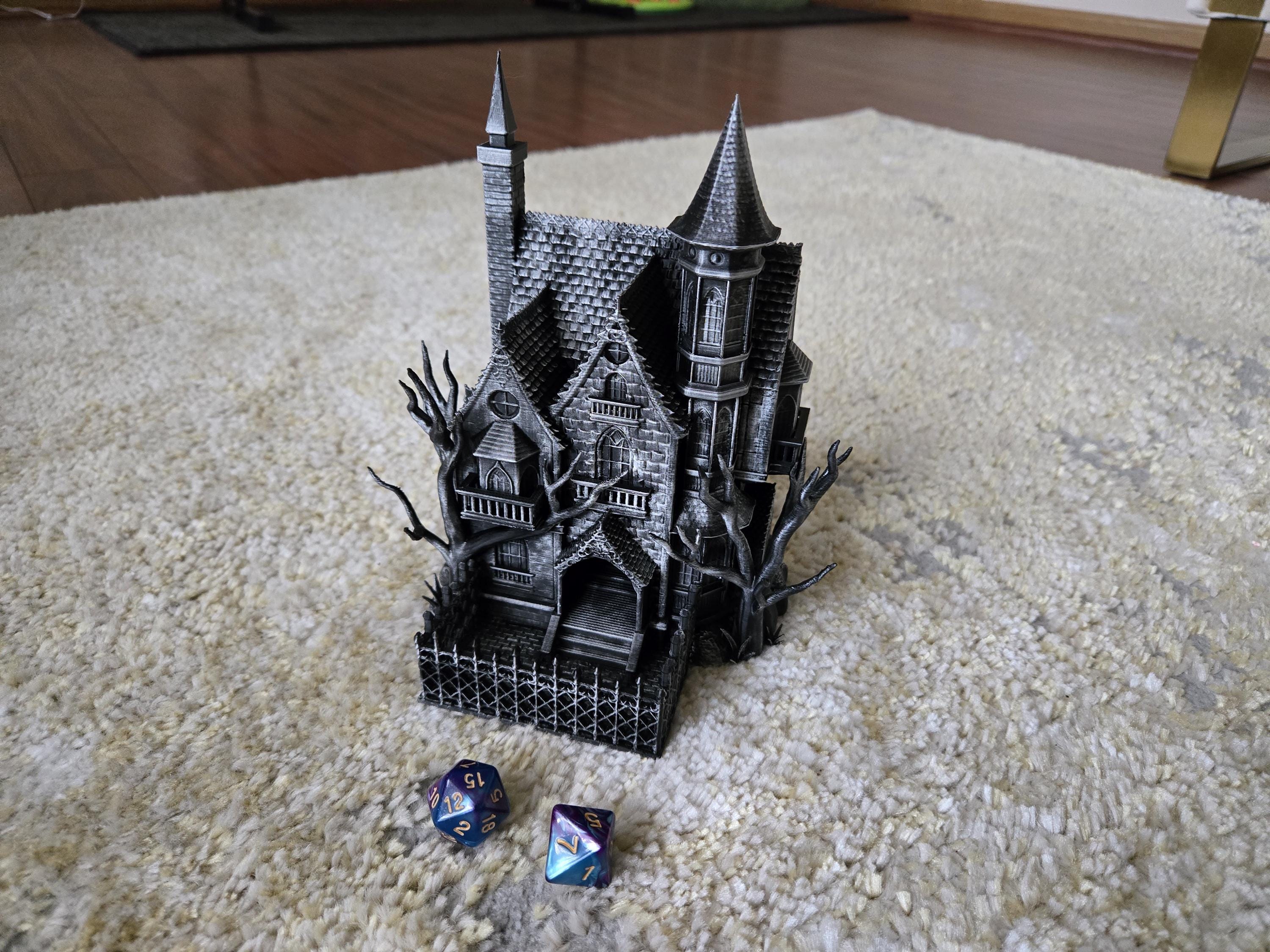 Haunted House Dice Tower - D&D Dice Tower