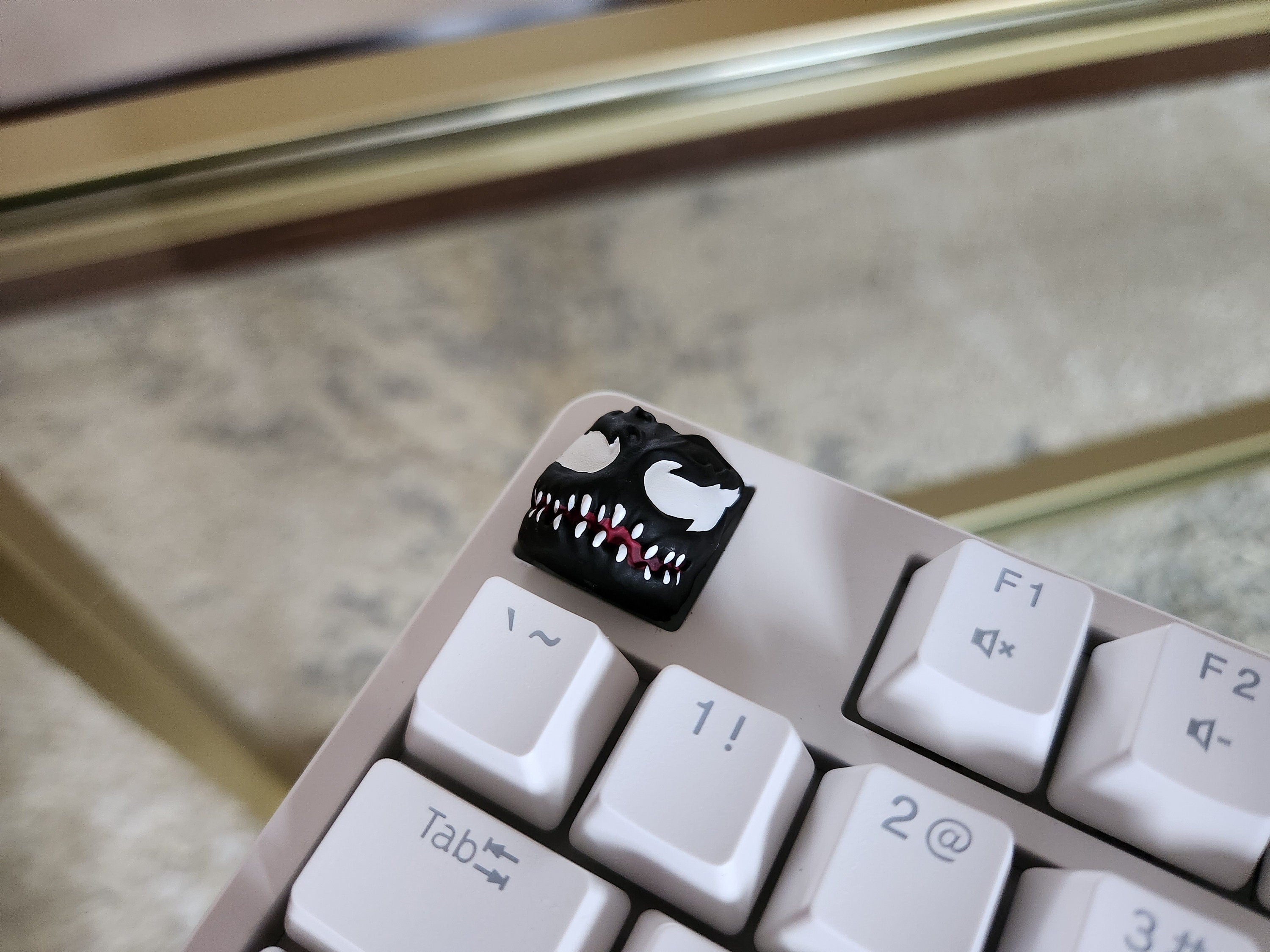 Video Game Keycap - Hand Painted Cute Keycap Designs, Cherry MX
