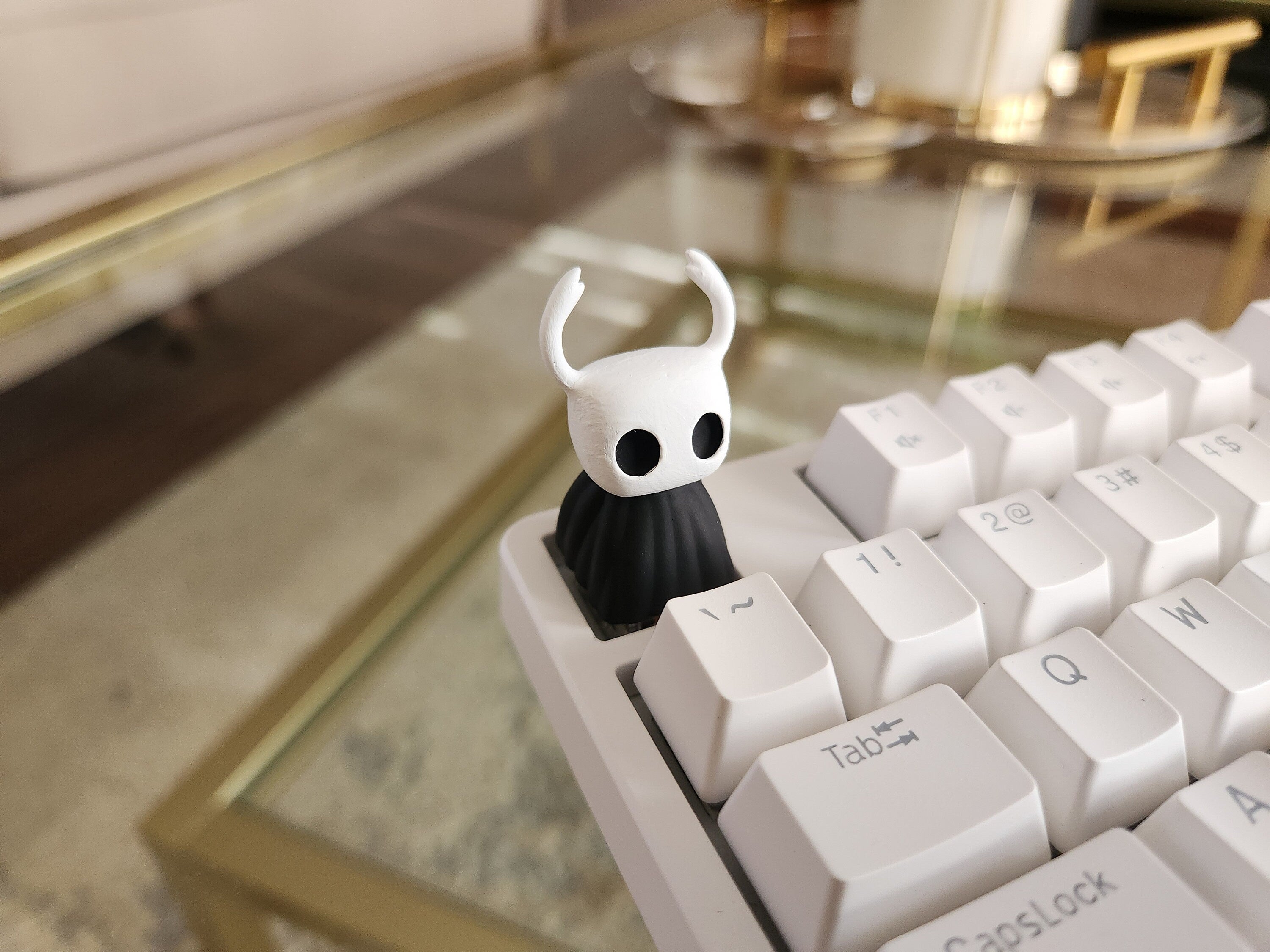 Hollow Knight Keycap - Hand Painted, Cute Keycap Designs, Cherry MX