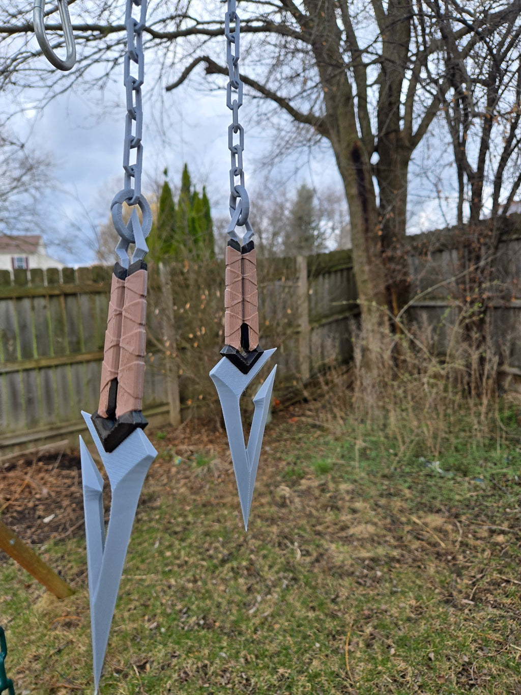 Kuronami Knife Cosplay Prop – Hand Painted 1:1 Scale Valorant Melee Replica | Premium 3D Printed Display Piece