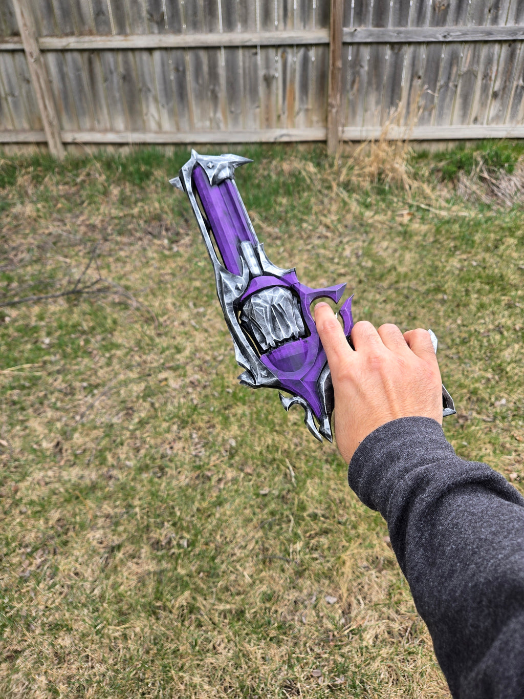 Reaper Sheriff Cosplay Prop – Hand Painted 1:1 Scale Valorant Replica | Premium 3D Printed Display Piece