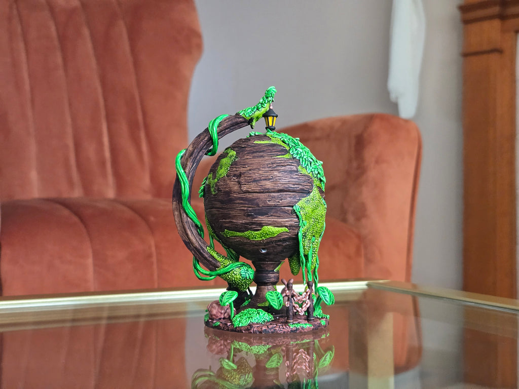 Silksong Hornet Hand Painted Diorama - Miniature Diorama Fan Art - 5" Tall