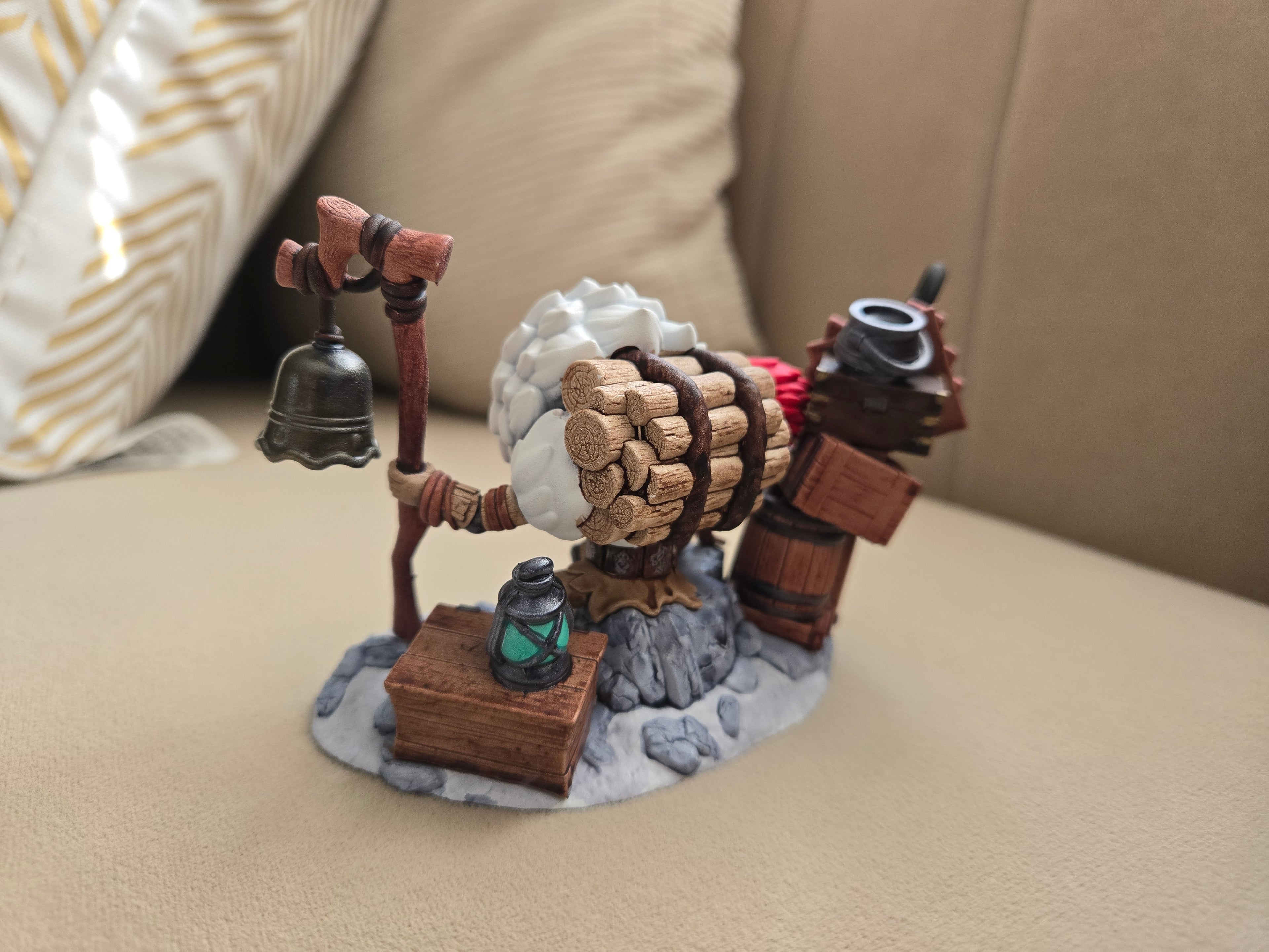 Handcrafted Noco Expedition Painted Diorama - Miniature Diorama Fan Art - 3" Tall | Premium Collectible