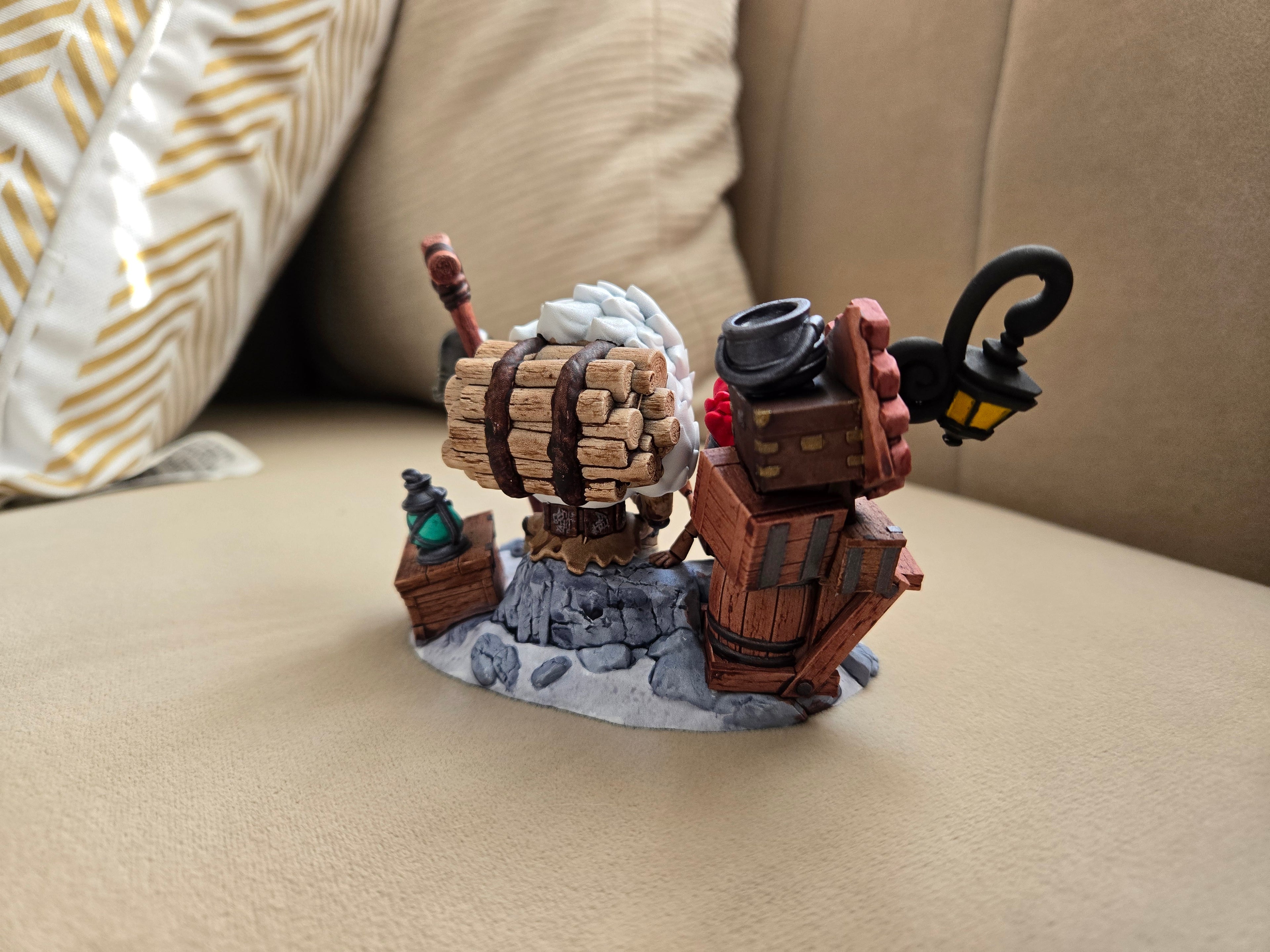 Handcrafted Noco Expedition Painted Diorama - Miniature Diorama Fan Art - 3" Tall | Premium Collectible