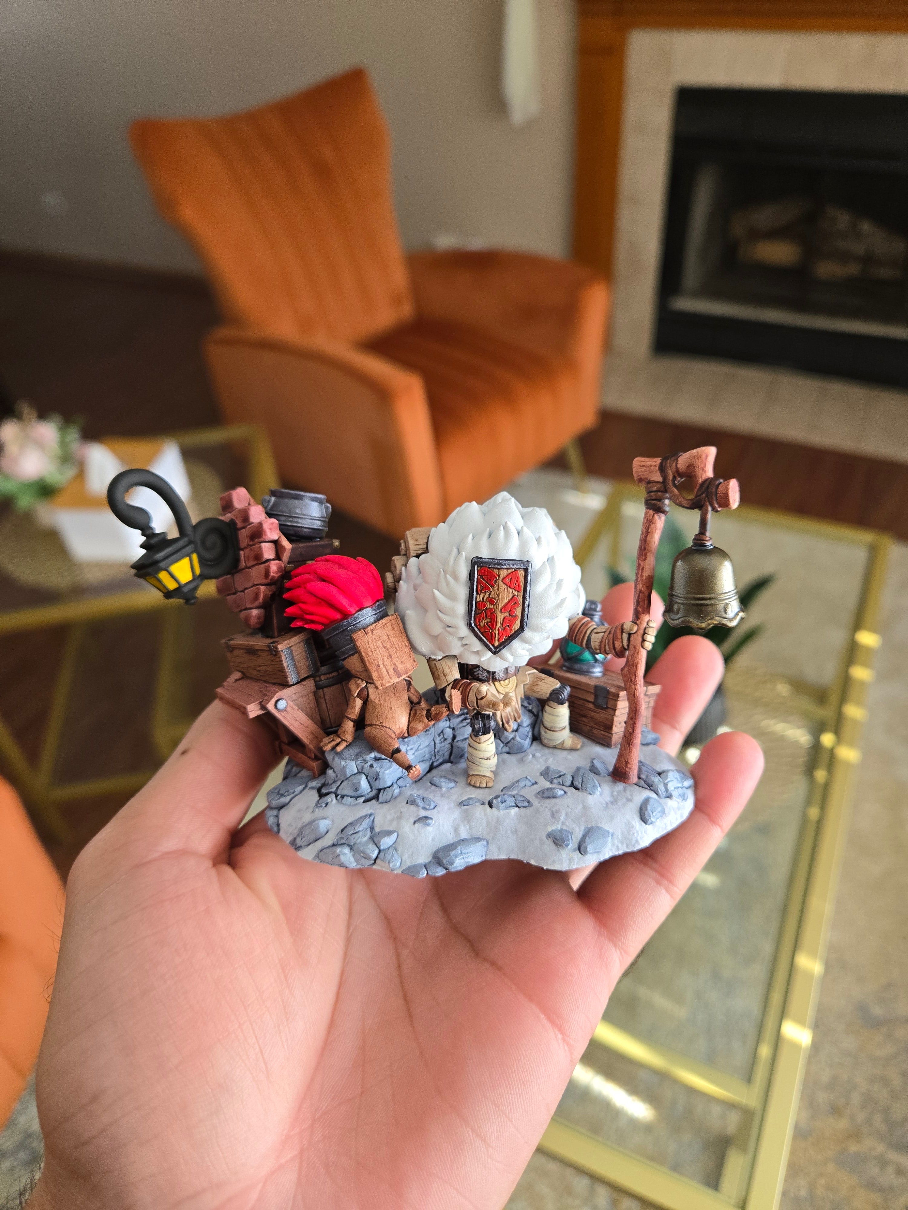 Handcrafted Noco Expedition Painted Diorama - Miniature Diorama Fan Art - 3" Tall | Premium Collectible