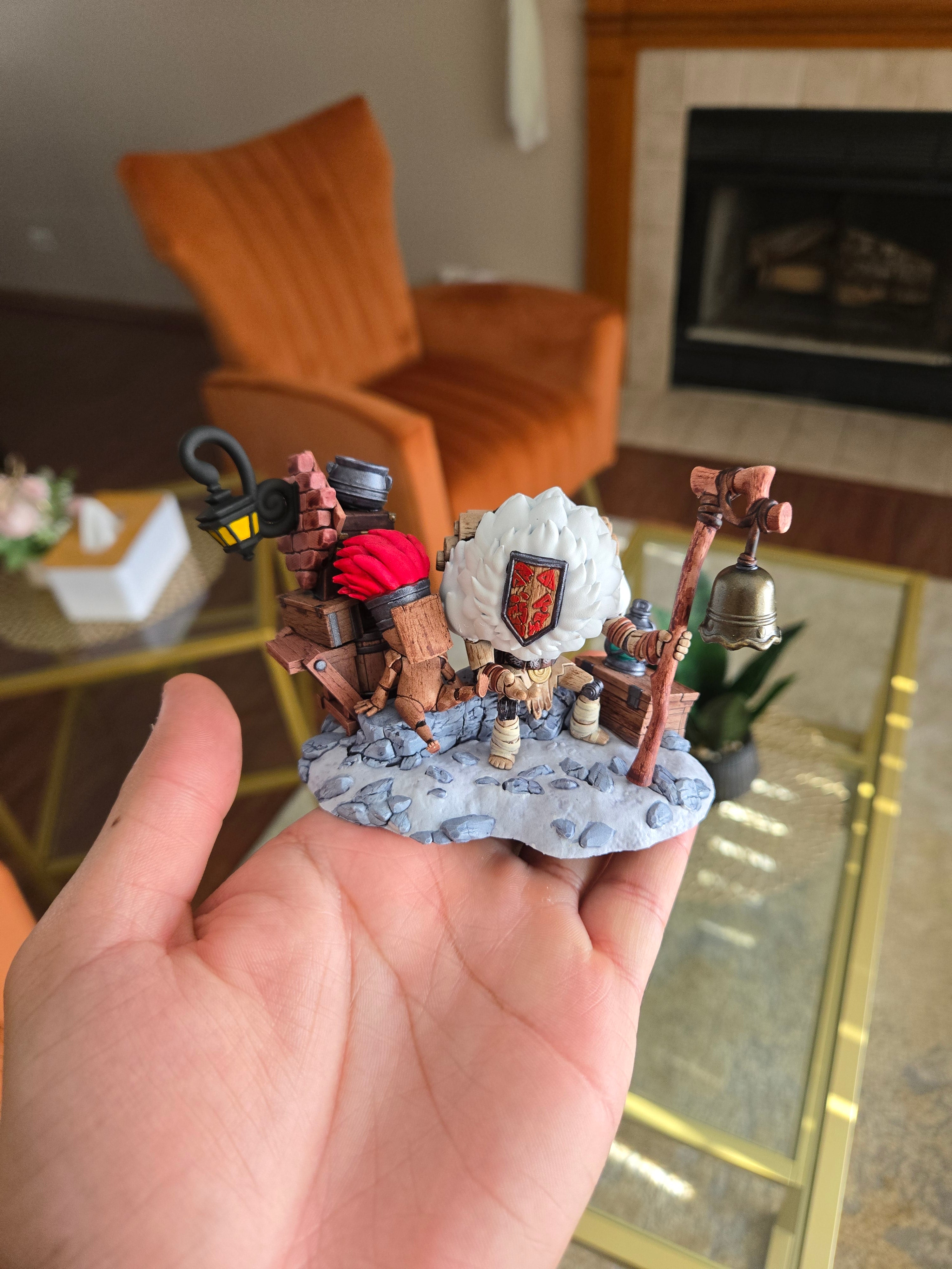Handcrafted Noco Expedition Painted Diorama - Miniature Diorama Fan Art - 3" Tall | Premium Collectible