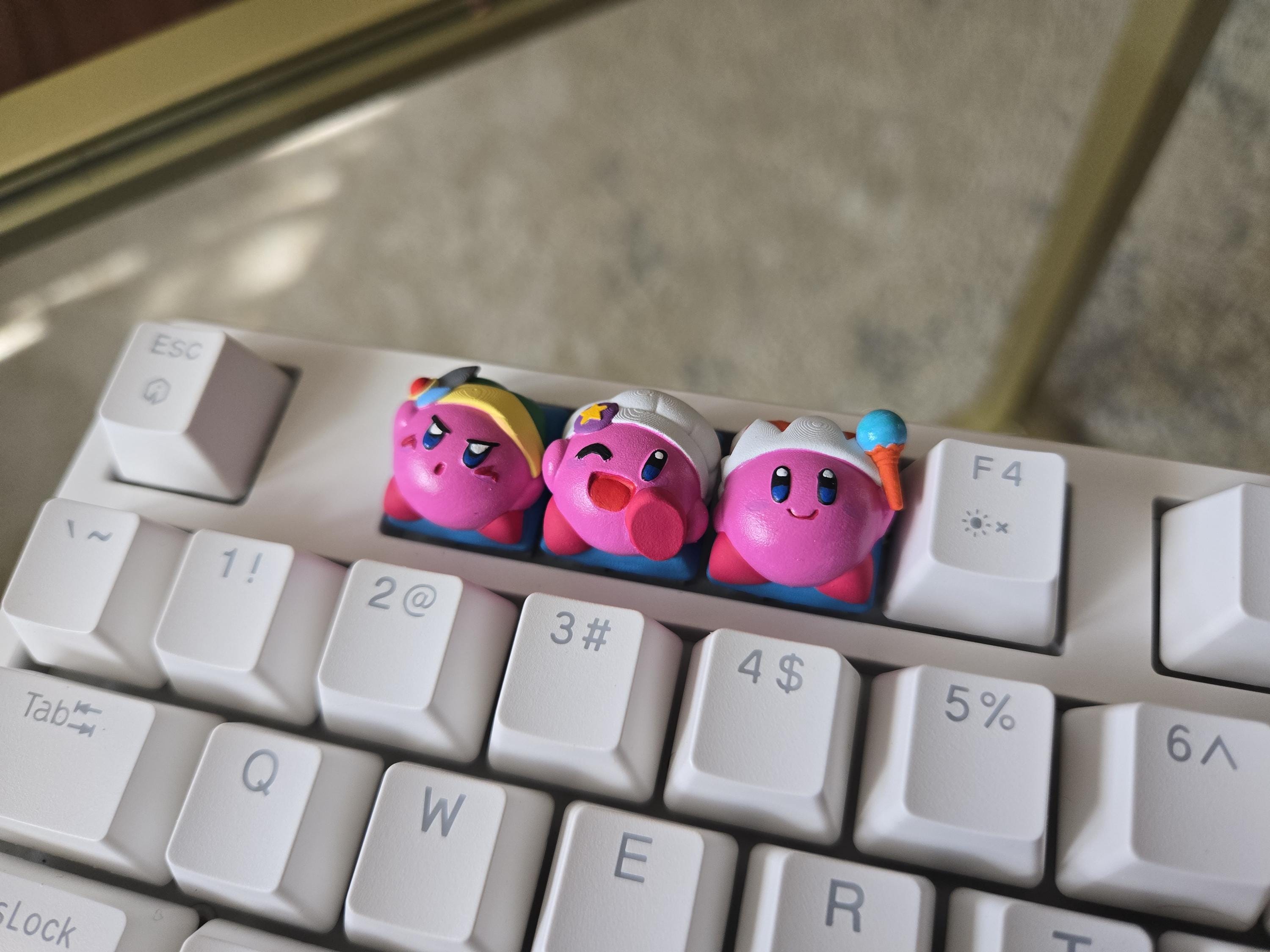 Video Game Keycap Set - Hand Painted Cute Keycap Designs, Cherry MX