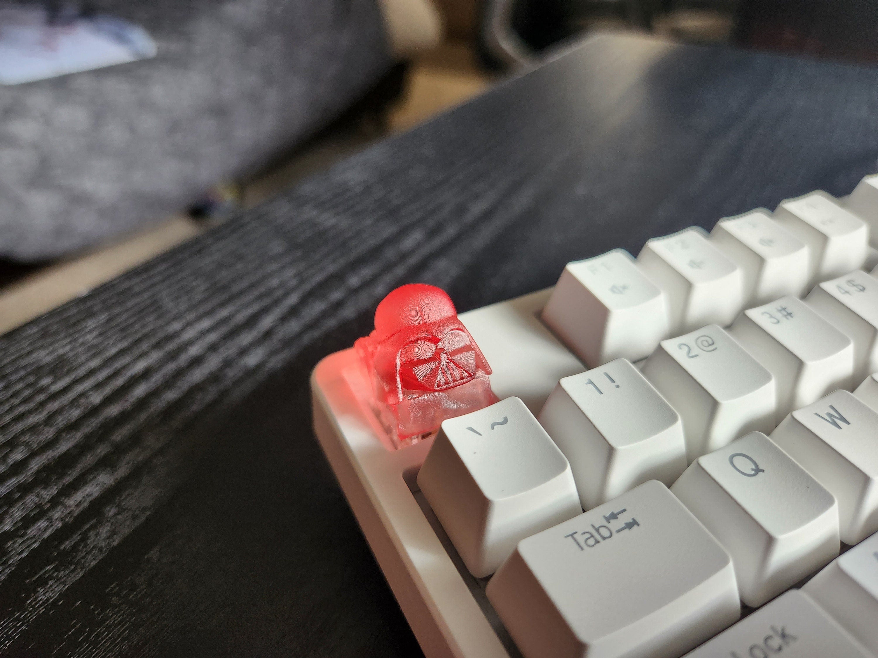 Video Game Keycap - Clear Transparent Cute Keycap Designs, Cherry MX, Multiple Colors