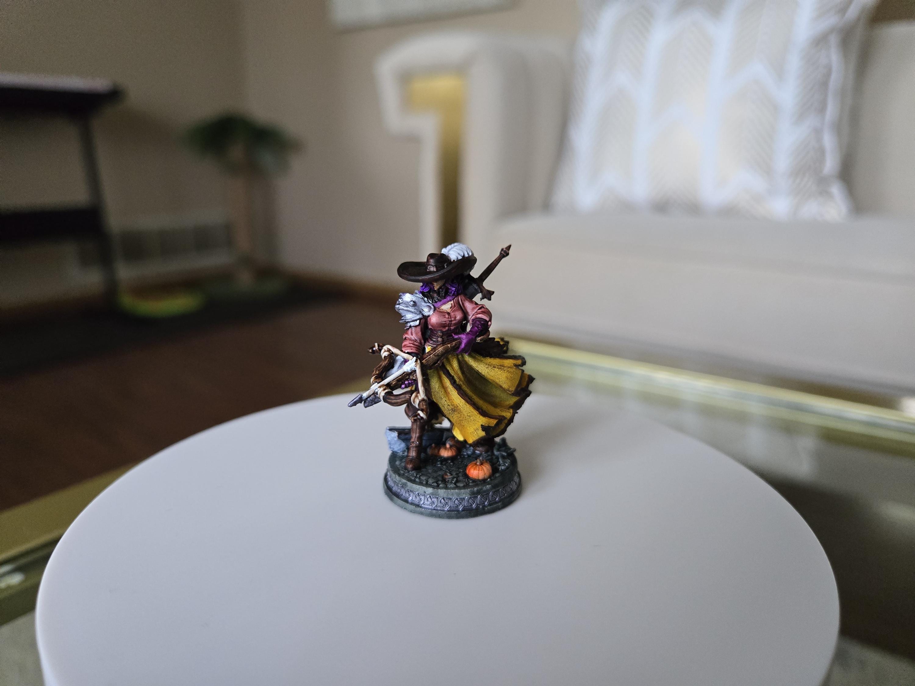 Demon Hunter Mara - D&D 5e Character by Witchguild Minis, Digital Character Sheet Included