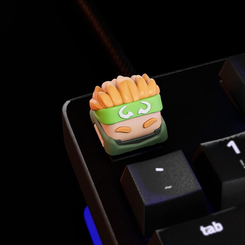 Video Game Keycaps - Hand Painted, Cute Keycap Designs, Cherry MX