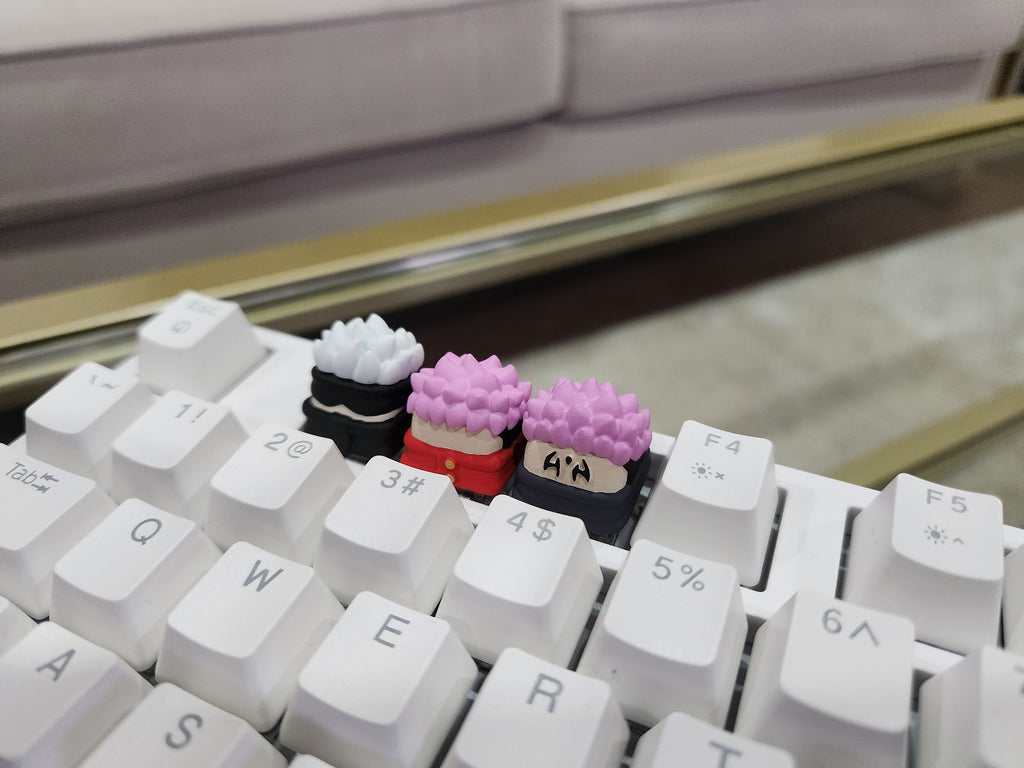 Anime Keycap - Hand Painted, Cute Keycap Designs, Cherry MX, Hiko3D