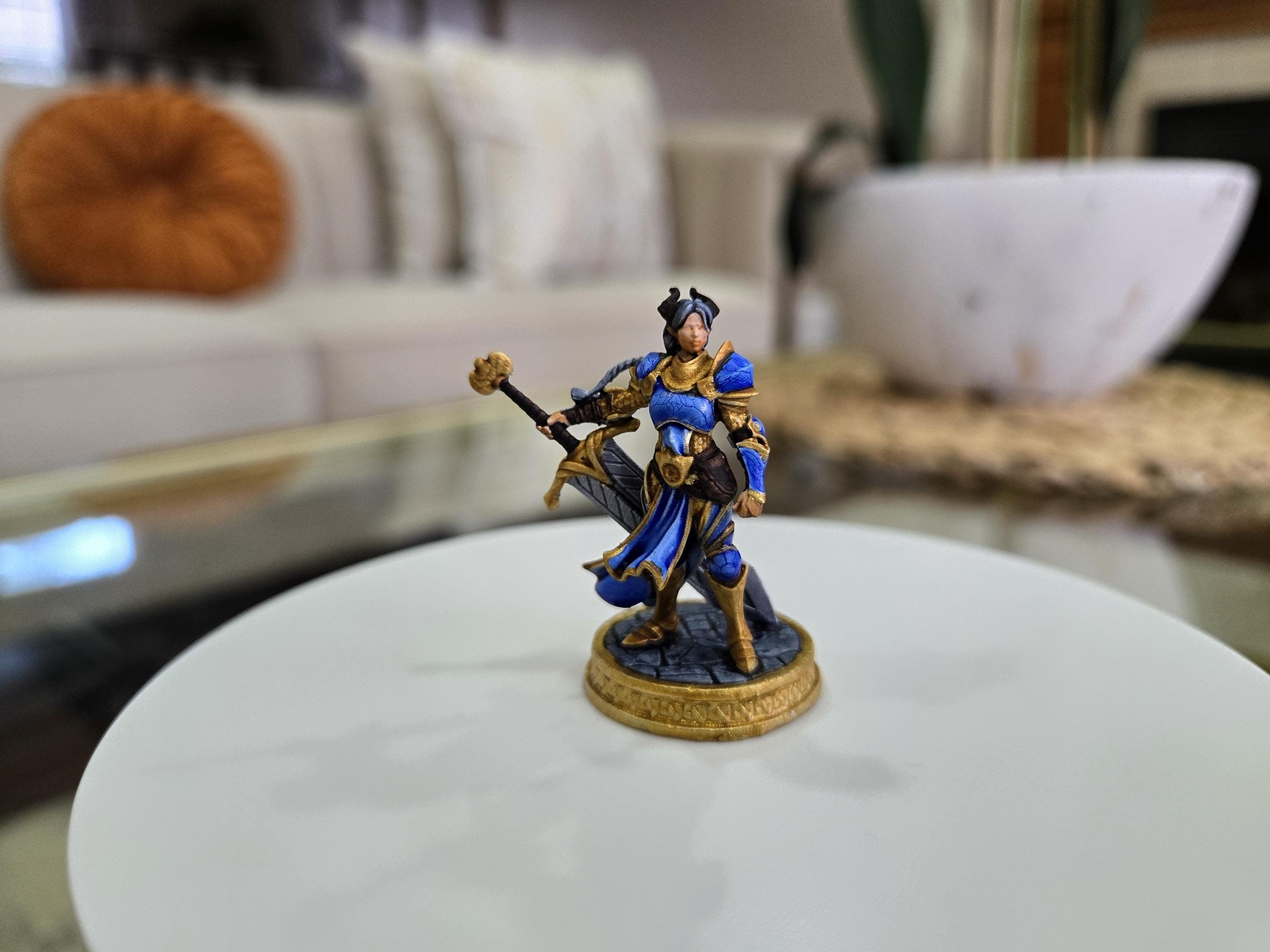 The Duskgate Champion - D&D 5e Character by Witchguild Minis, Digital Character Sheet Included