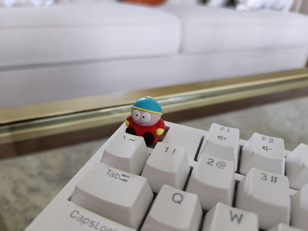 Cartoon Eric Keycap - Hand Painted Cute Keycap Designs, Cherry MX