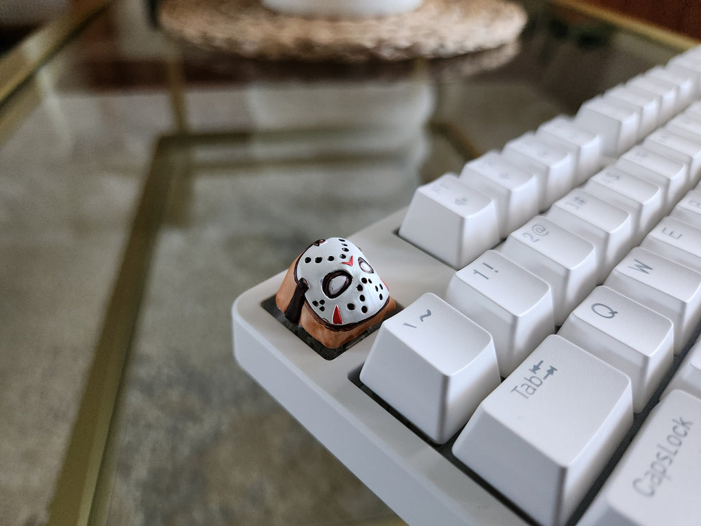 Jason Movie Keycap - Hand Painted Cute Keycap Designs, Cherry MX
