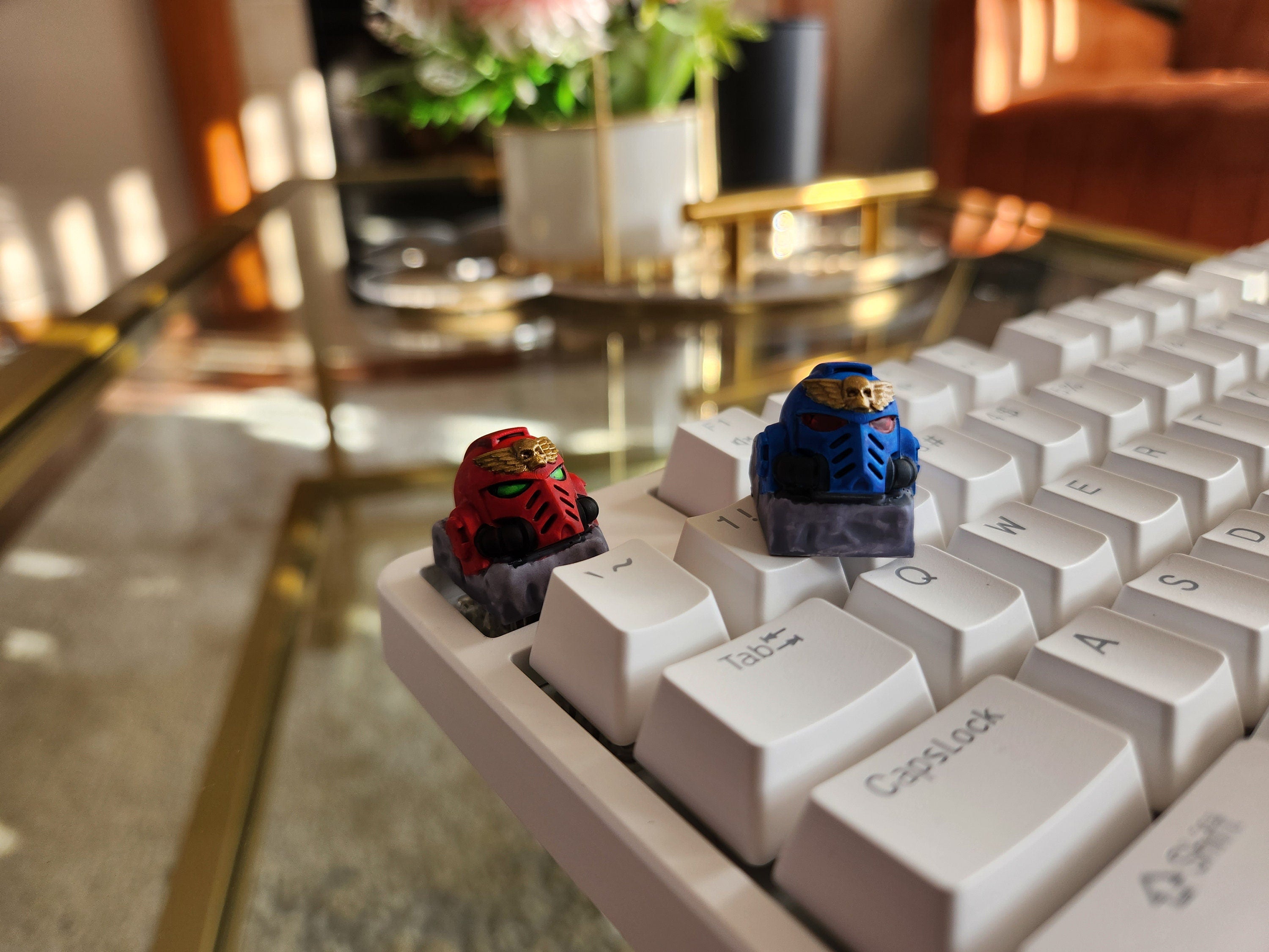 Marine Keycap - Hand Painted Cute Keycap Designs, Cherry MX