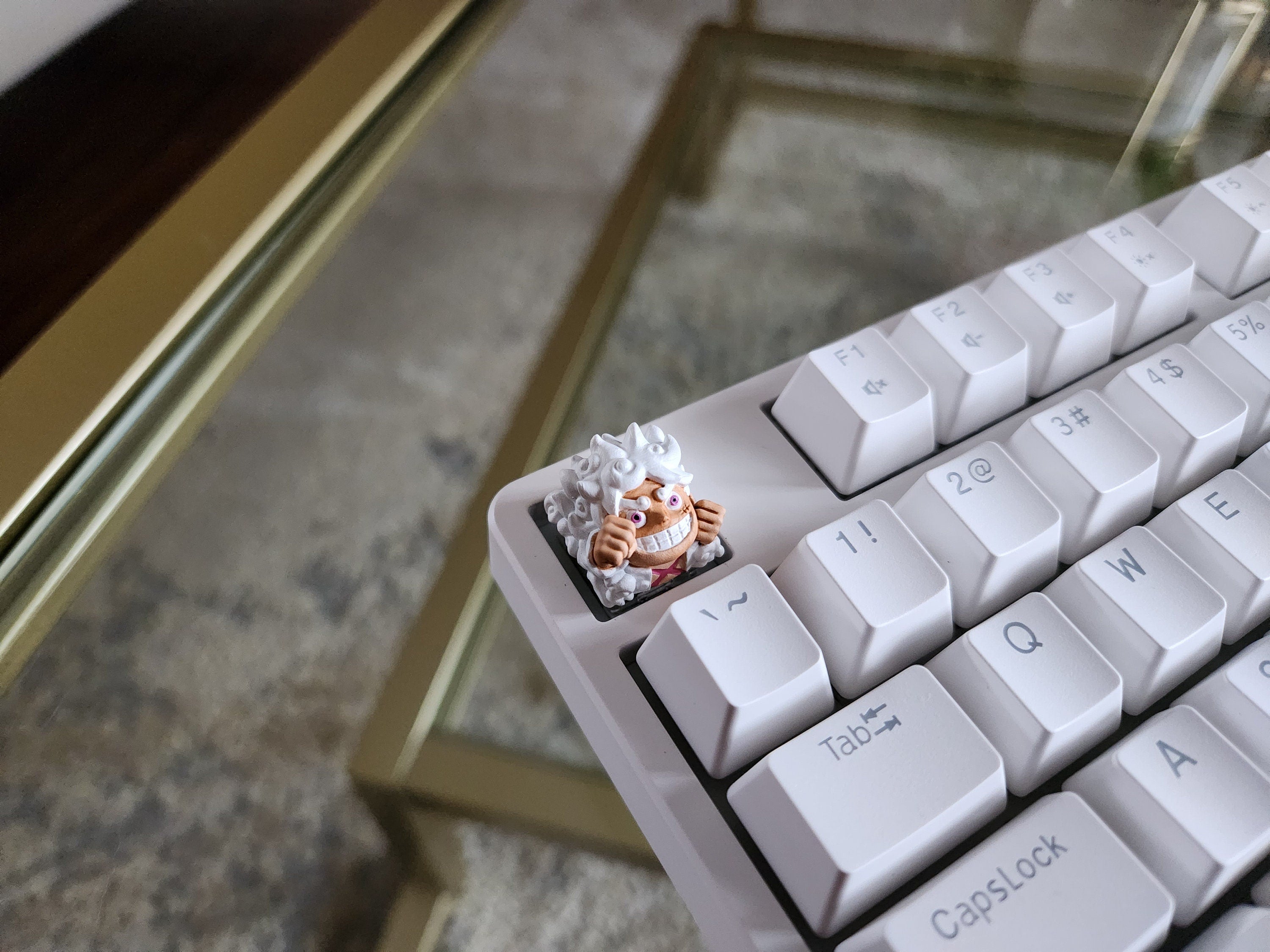 Anime Keycap - Hand Painted, Cute Keycap Designs, Cherry MX