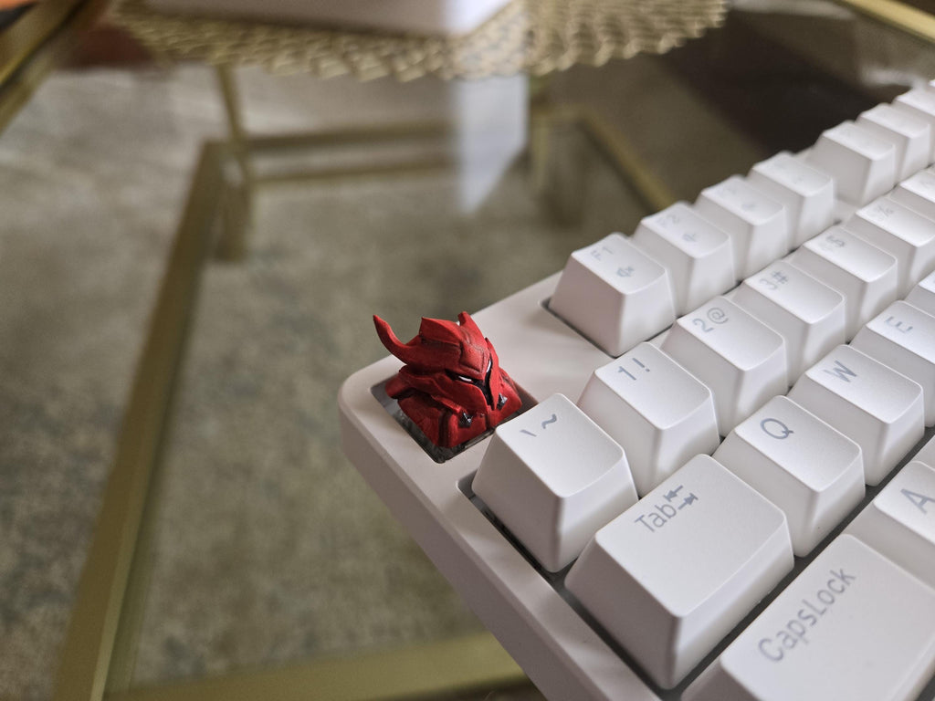 Igris Anime Keycap - Hand Painted, Cute Keycap Designs, Cherry MX