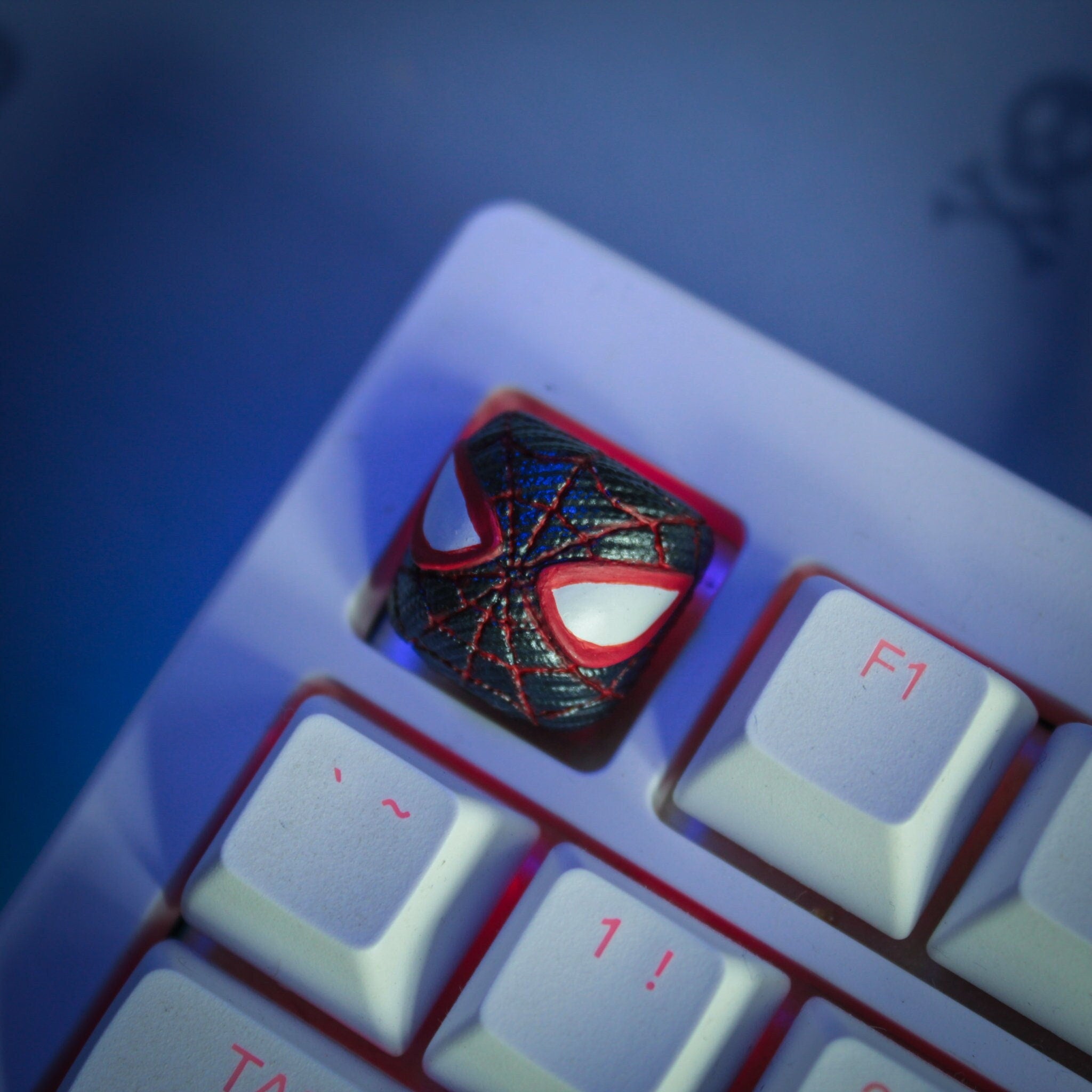 Video Game Keycap - Hand Painted Cute Keycap Designs, Cherry MX