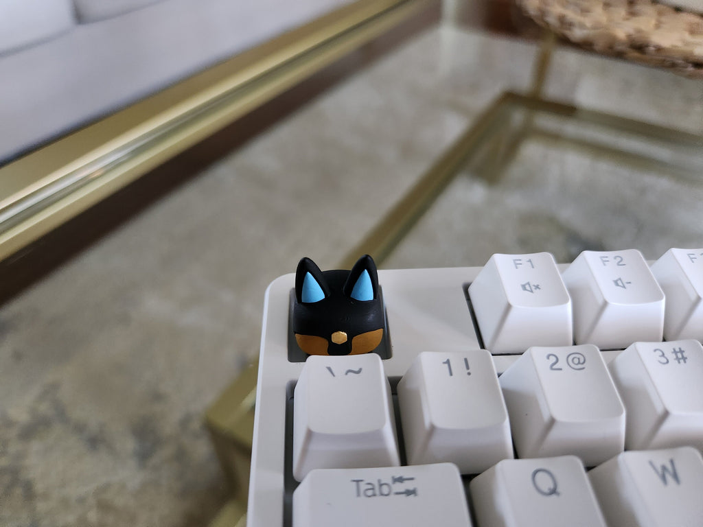 Palworld Anubis Video Game Keycap - Hand Painted Cute Keycap Designs, Cherry MX