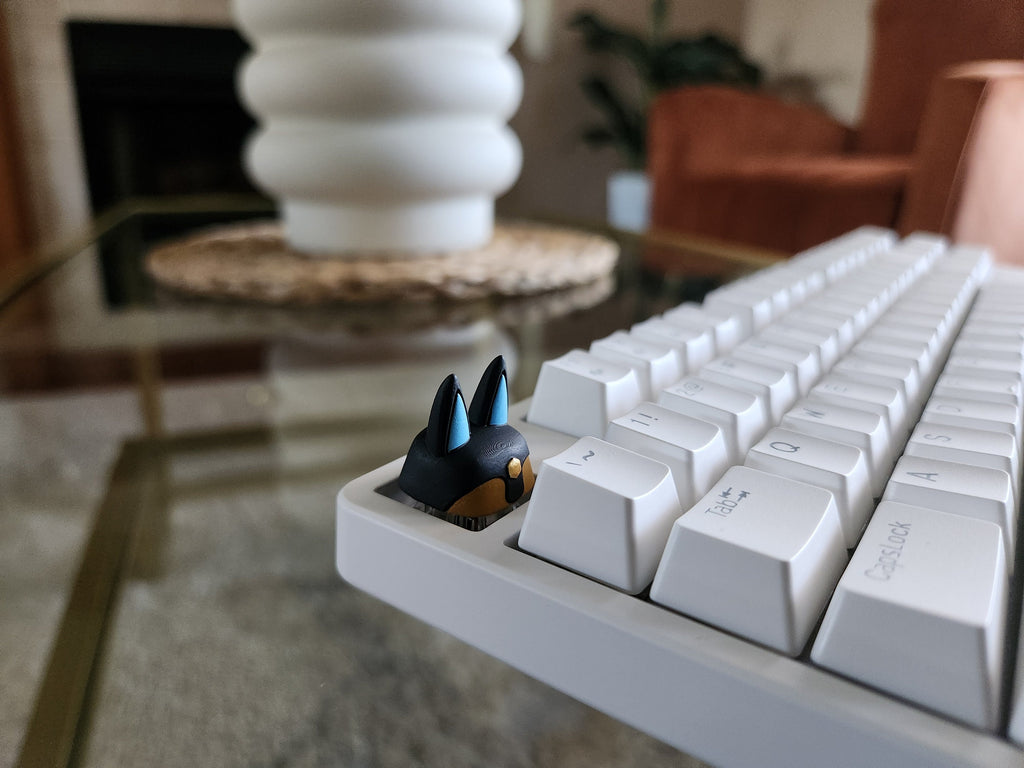 Palworld Anubis Video Game Keycap - Hand Painted Cute Keycap Designs, Cherry MX