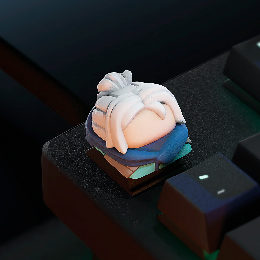 Video Game Keycaps - Hand Painted, Cute Keycap Designs, Cherry MX