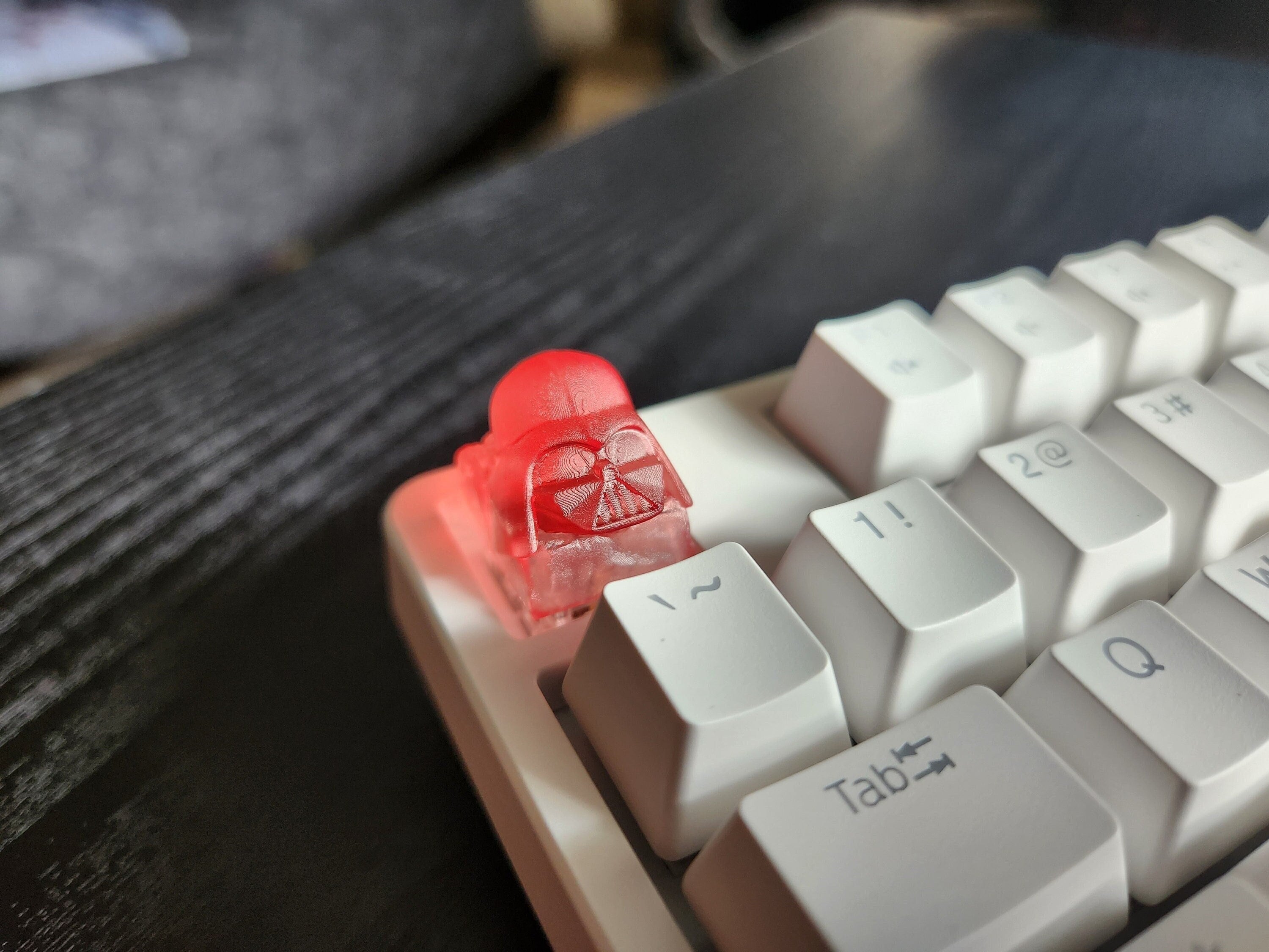 Video Game Keycap - Clear Transparent Cute Keycap Designs, Cherry MX, Multiple Colors
