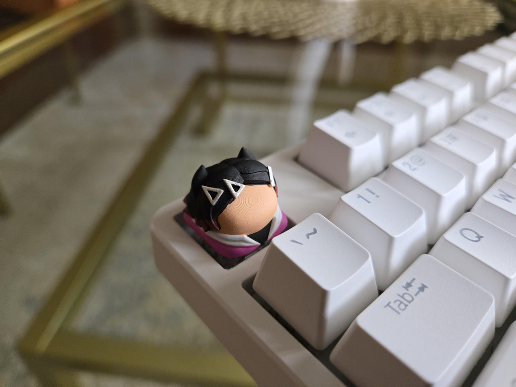 Clove Video Game Keycap - Hand Painted Cute Keycap Designs, Cherry MX