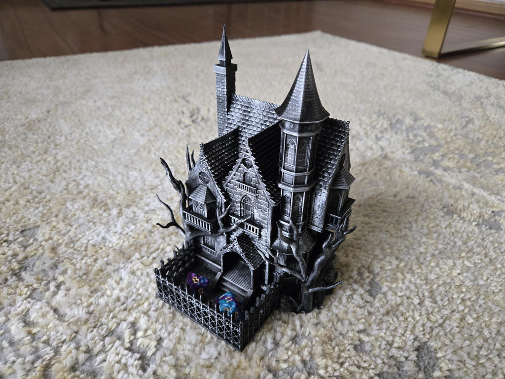 Haunted House Dice Tower - D&D Dice Tower