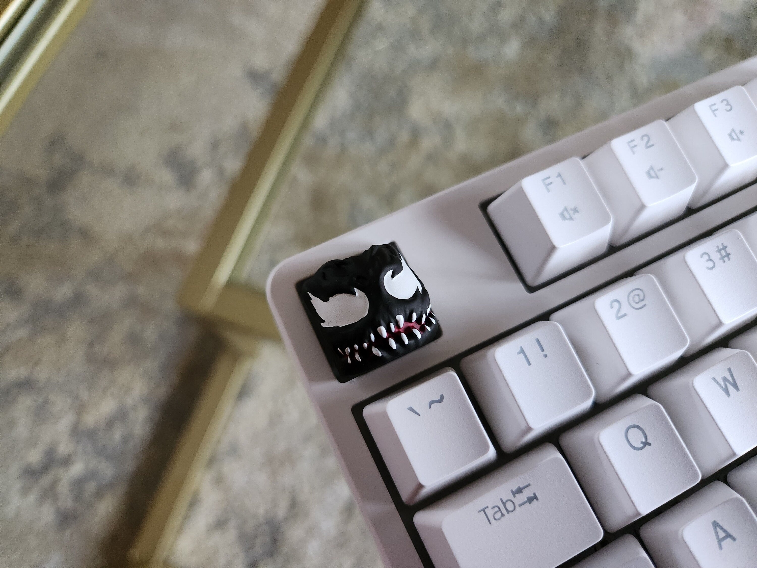 Video Game Keycap - Hand Painted Cute Keycap Designs, Cherry MX