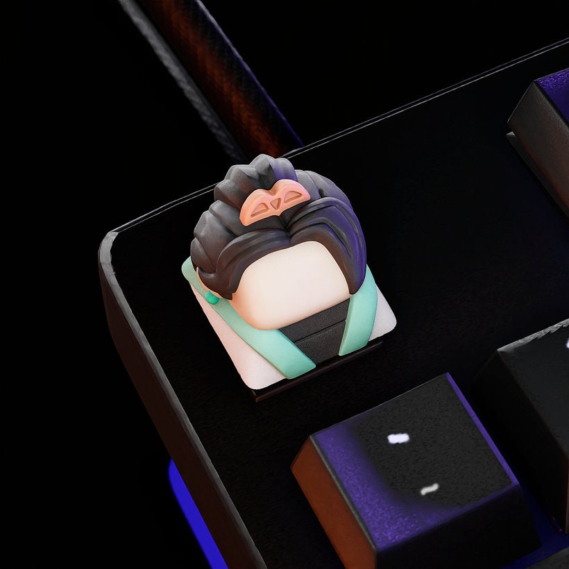 Video Game Keycaps - Hand Painted, Cute Keycap Designs, Cherry MX