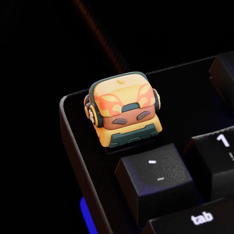 Video Game Keycaps - Hand Painted, Cute Keycap Designs, Cherry MX