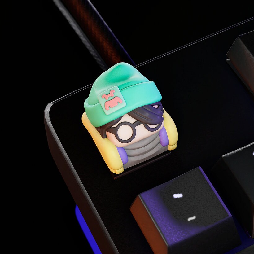 Video Game Keycaps - Hand Painted, Cute Keycap Designs, Cherry MX