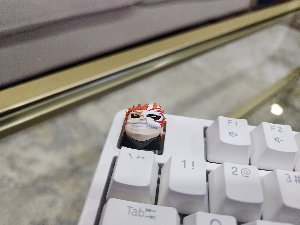 Anime Keycap - Hand Painted, Cute Keycap Designs, Cherry MX