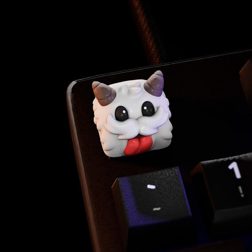 Video Game Keycaps - Hand Painted, Cute Keycap Designs, Cherry MX, LoL
