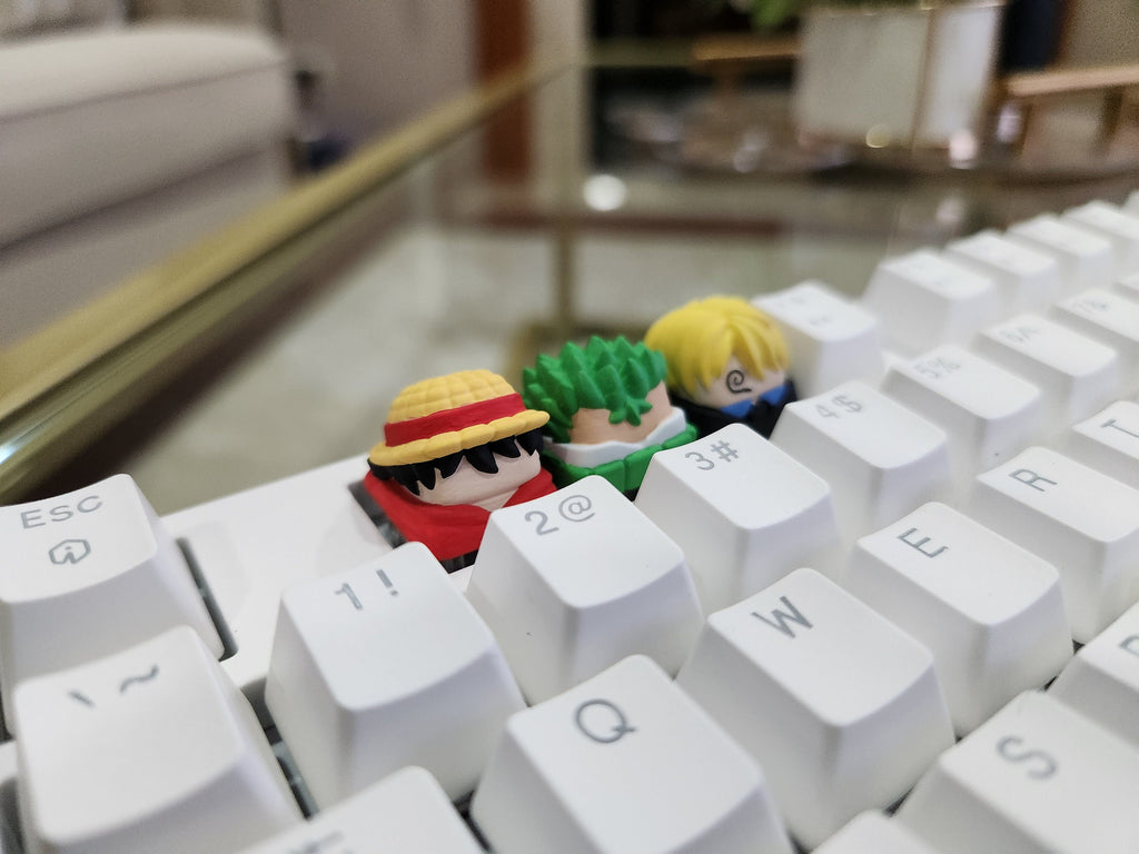 Anime Keycap - Hand Painted, Cute Keycap Designs, Cherry MX, Hiko3D