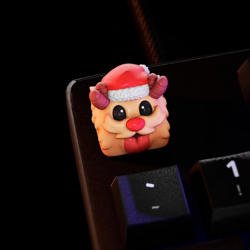 Video Game Keycaps - Hand Painted, Cute Keycap Designs, Cherry MX, LoL