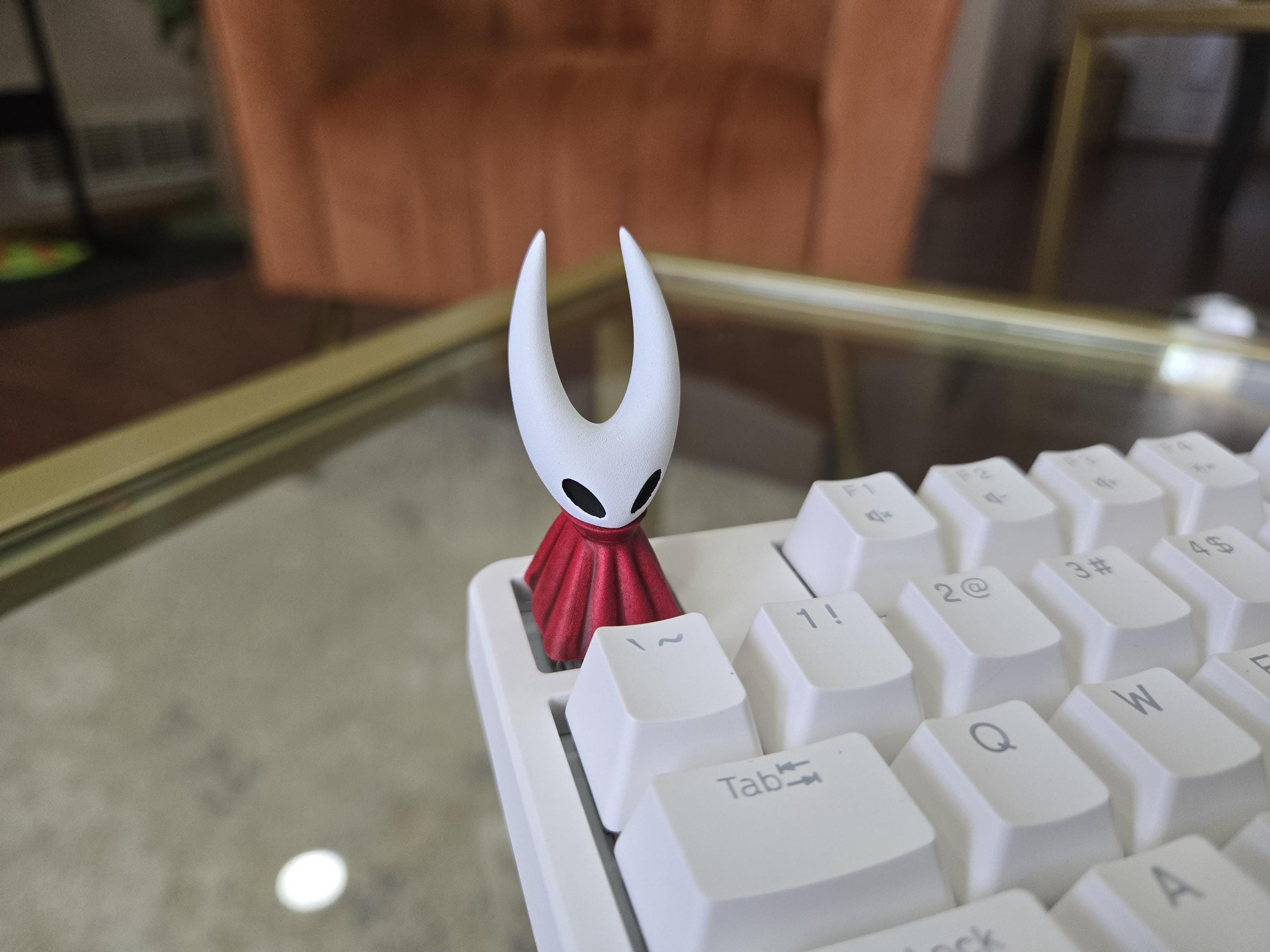 Hollow Knight Hornet Keycap - Hand Painted, Cute Keycap Designs, Cherry MX
