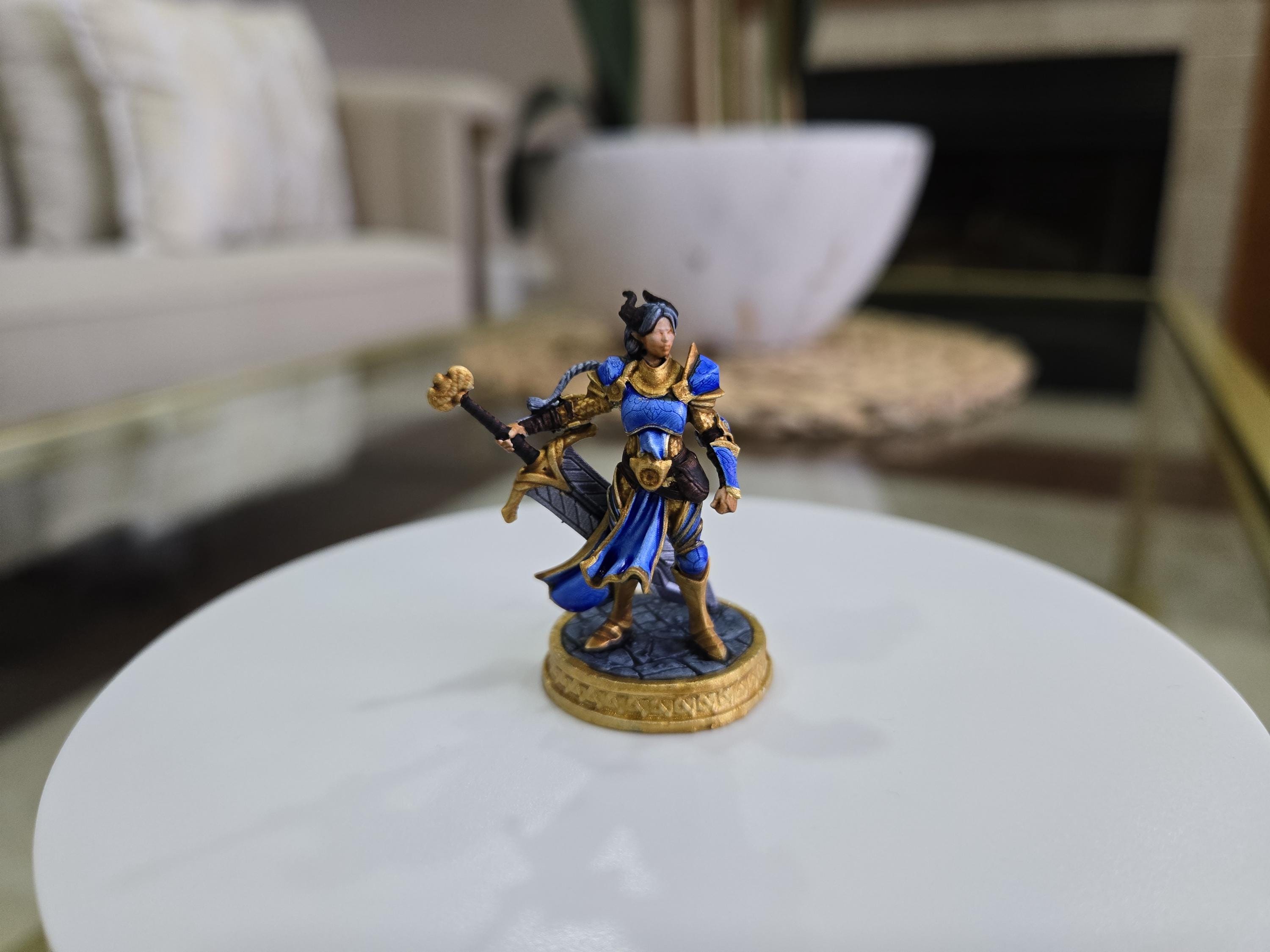 The Duskgate Champion - D&D 5e Character by Witchguild Minis, Digital Character Sheet Included