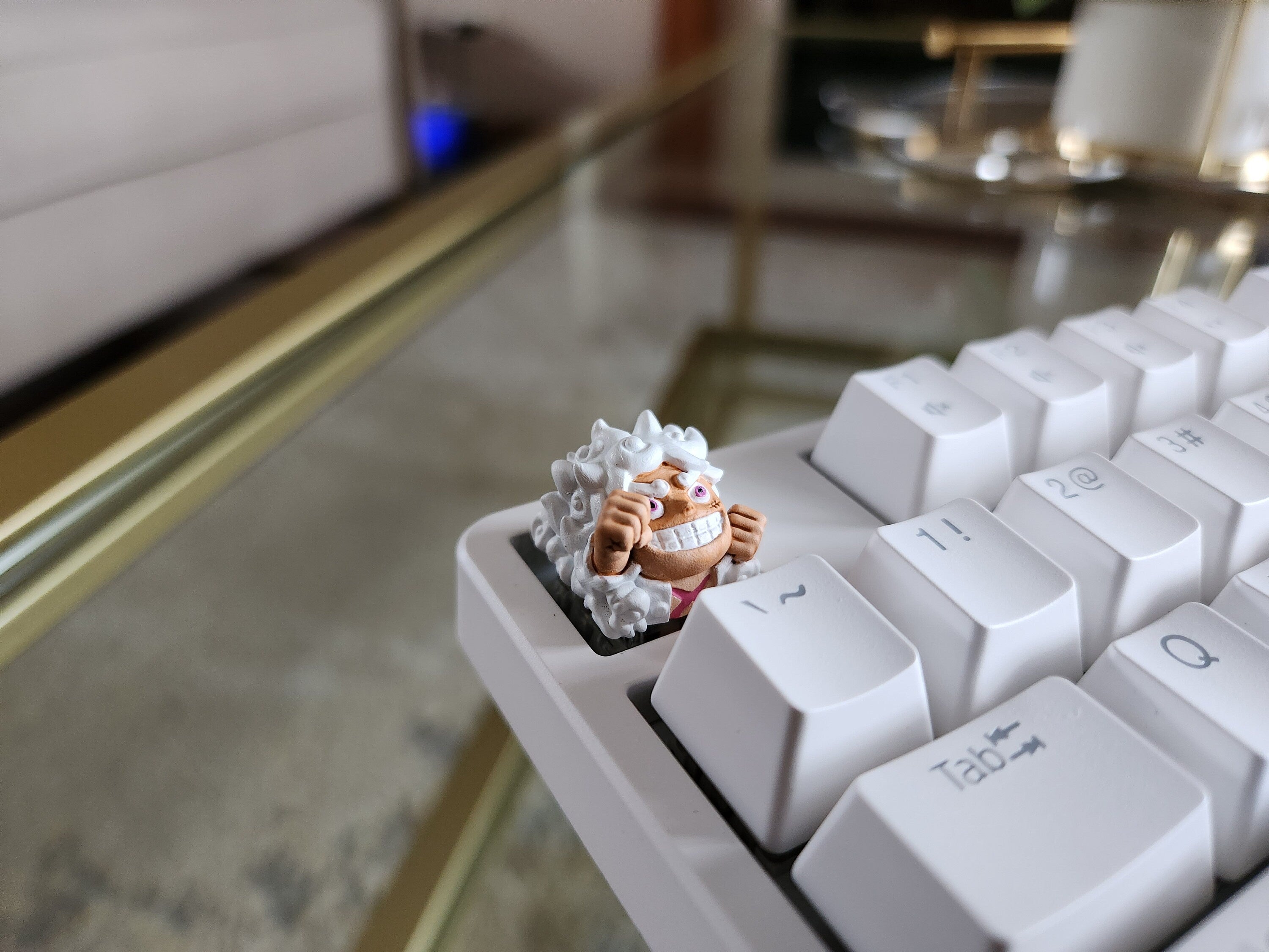 Anime Keycap - Hand Painted, Cute Keycap Designs, Cherry MX