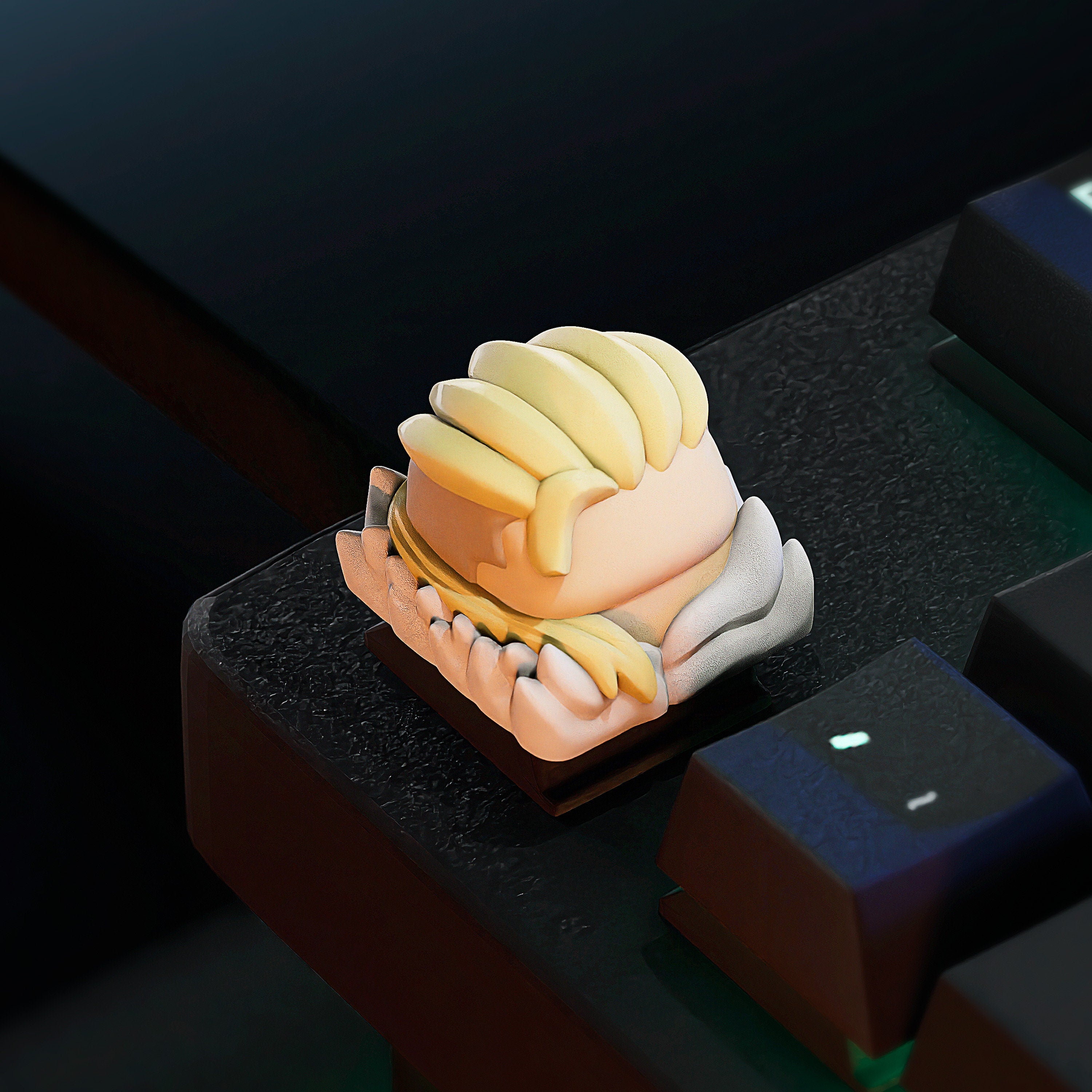 Video Game Keycaps - Hand Painted, Cute Keycap Designs, Cherry MX