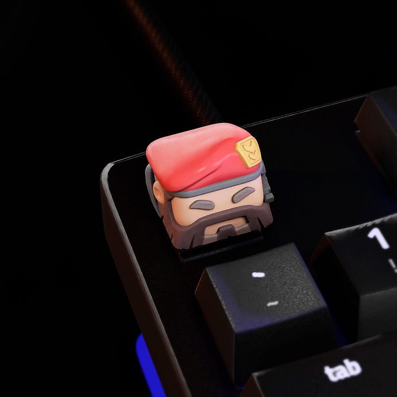 Video Game Keycaps - Hand Painted, Cute Keycap Designs, Cherry MX
