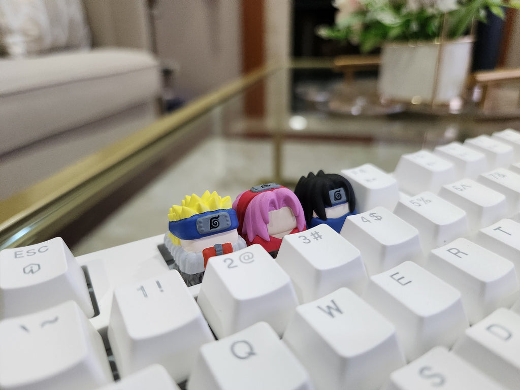 Anime Keycap - Hand Painted, Cute Keycap Designs, Cherry MX, Hiko3D