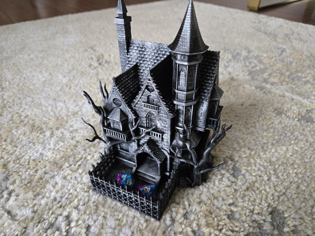 Haunted House Dice Tower - D&D Dice Tower