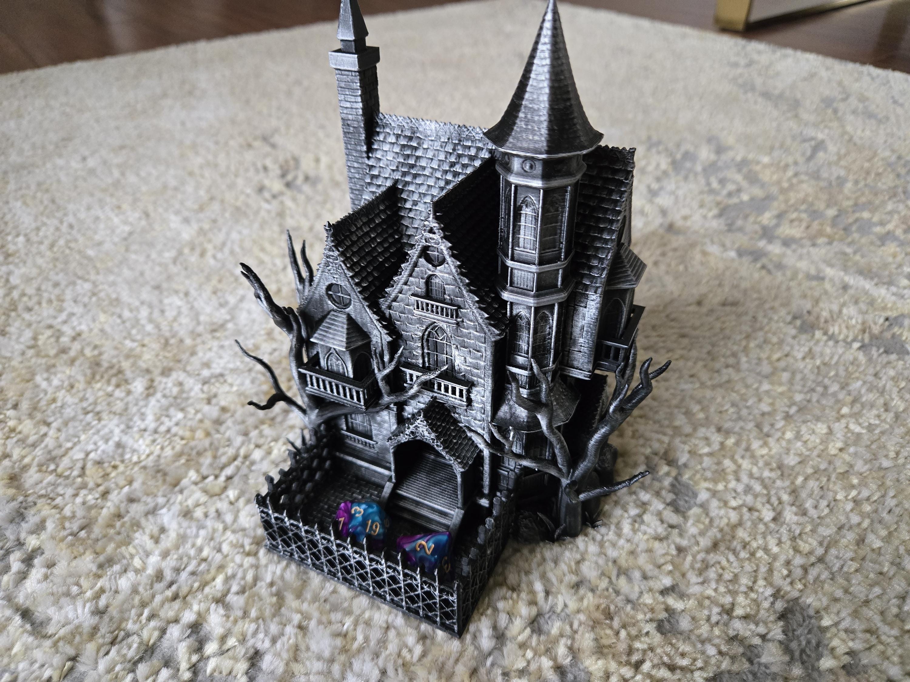 Haunted House Dice Tower - D&D Dice Tower