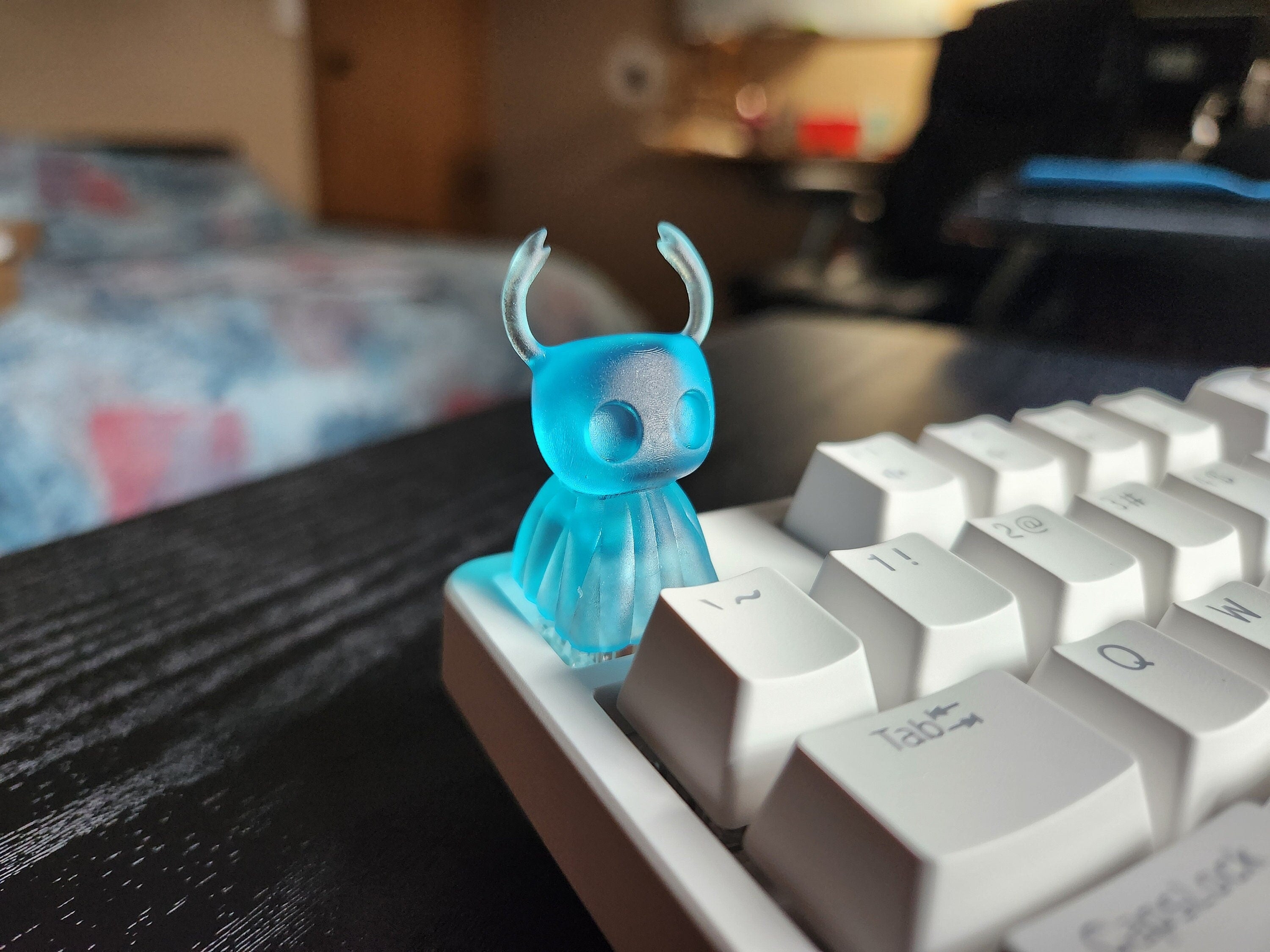 Hollow Knight Keycap - Clear Transparent Cute Keycap Designs, Cherry MX, Multiple Colors