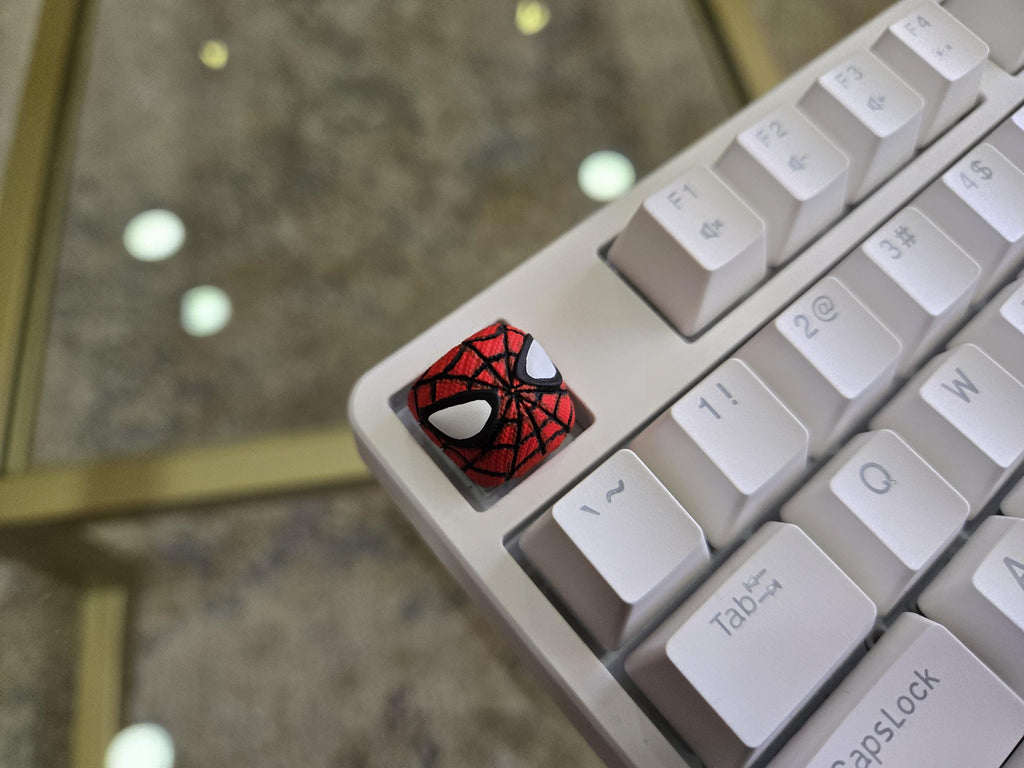 Video Game Spider Keycap - Hand Painted Cute Keycap Designs, Cherry MX
